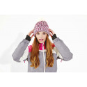 Beechfield Twist-knit pom pom beanie