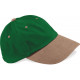 Beechfield Casquette homme profil bas en coton bross� - 6 panneaux