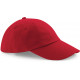 Beechfield Casquette profil bas en coton drill - 6 panneaux