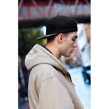 Beechfield Camo Snapback Cap