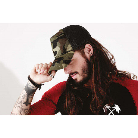 Beechfield Casquette Snapback Camo