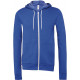 Bella + Canvas Unisex Poly-Cotton Fleece Full-Zip Hoodie