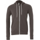 Bella + Canvas SWEAT-SHIRT ZIPP� CAPUCHE UNISEXE