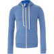 Bella + Canvas Triblend Full Zip Hooded Sweatshirt