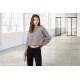 Bella + Canvas Sweat-shirt crop � capuche femme