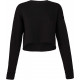 Bella + Canvas Sweat-shirt crop femme