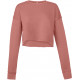 Bella + Canvas Sweat-shirt crop femme