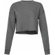 Bella + Canvas Sweat-shirt crop femme