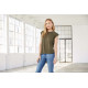 Bella + Canvas Ladies´ flowy rolled-cuff T-shirt