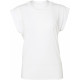 Bella + Canvas Ladies´ flowy rolled-cuff T-shirt