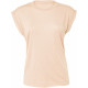 Bella + Canvas Ladies´ flowy rolled-cuff T-shirt