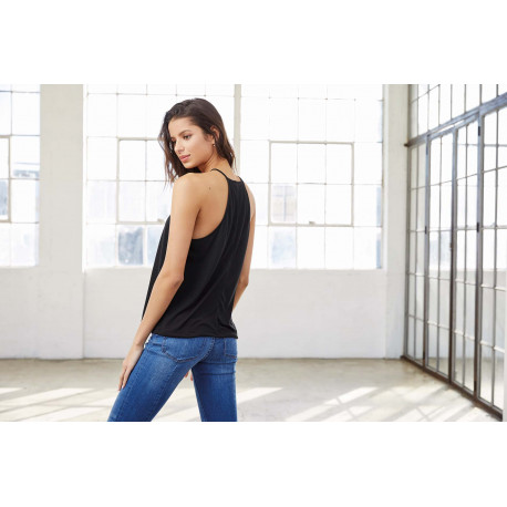 Bella + Canvas Ladies´ flowy high neck tank top