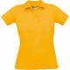 B&C POLO FEMME SAFRAN PURE
