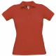 B&C POLO FEMME SAFRAN PURE