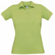 B&C POLO FEMME SAFRAN PURE