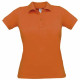 B&C POLO FEMME SAFRAN PURE