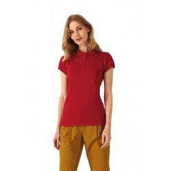 B&C POLO FEMME HEAVYMILL