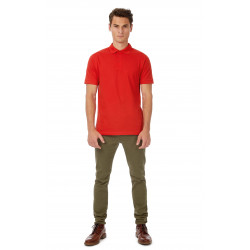 B&C POLO HOMME SAFRAN