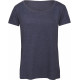 B&C T-shirt Triblend col rond Femme