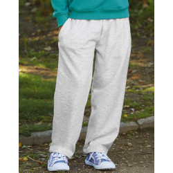 Fruit of the Loom Kids Lightweight Open Hem Jog Pants