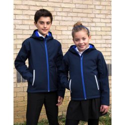 Result Core Kids TX Performance Hooded Softshell Jacket