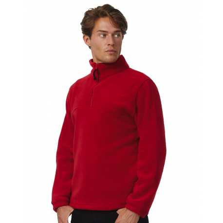 B&C Highlander+ 1/4 Zip Fleece Top