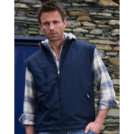 Result Reversible Polaire/Polyester Bodywarmer