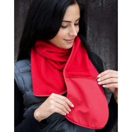 Result Winter Essentials Fleece Scarf with Pocket
