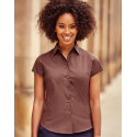 Russell Collection Fitted Short Sleeve Blouse