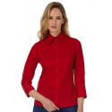 B&C Milano/women Popelin Shirt 3/4 sleeves
