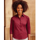 Russell Collection Fitted Blouse with 3/4 Sleeves