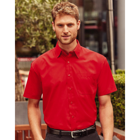 Russell Collection Poplin Shirt