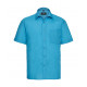 Russell Collection Short Sleeve Poplin Shirt