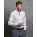 Kustom Kit Contrast Premium Oxford Button Down Shirt LS