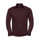 Russell Collection Fitted Long Sleeve Stretch Shirt