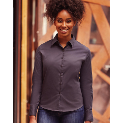 Russell Collection Ladies’ Long Sleeve Classic Twill Shirt