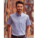 Russell Collection Short Sleeve Classic Twill Shirt
