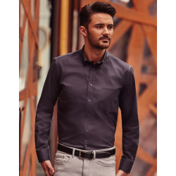 Russell Collection Long Sleeve Classic Twill Shirt