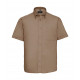Russell Collection Men´s Short Sleeve Classic Twill Shirt