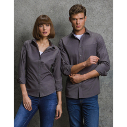 Kustom Kit The Poplin Shirt LS