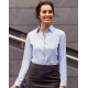 Russell Collection Ladies´ LS Herringbone Shirt