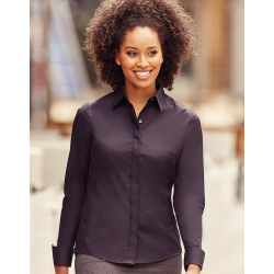 Russell Collection Ladies´ LS Ultimate Stretch Shirt