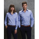 Kustom Kit Women´s Contrast Premium Oxford Shirt LS