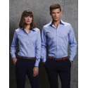 Kustom Kit Women´s Contrast Premium Oxford Shirt LS
