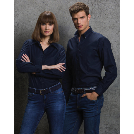 Kustom Kit Women´s Promotional Oxford Shirt LS