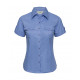 Russell Collection Ladies´ Roll Sleeve Shirt