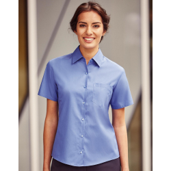 Russell Collection Ladies´ Cotton Poplin Shirt