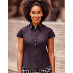 Russell Collection Ladies´ Tencel® Fitted Shirt