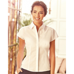 Russell Collection Ladies´ Poplin Shirt