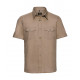 Russell Collection Men’s Roll Sleeve Shirt